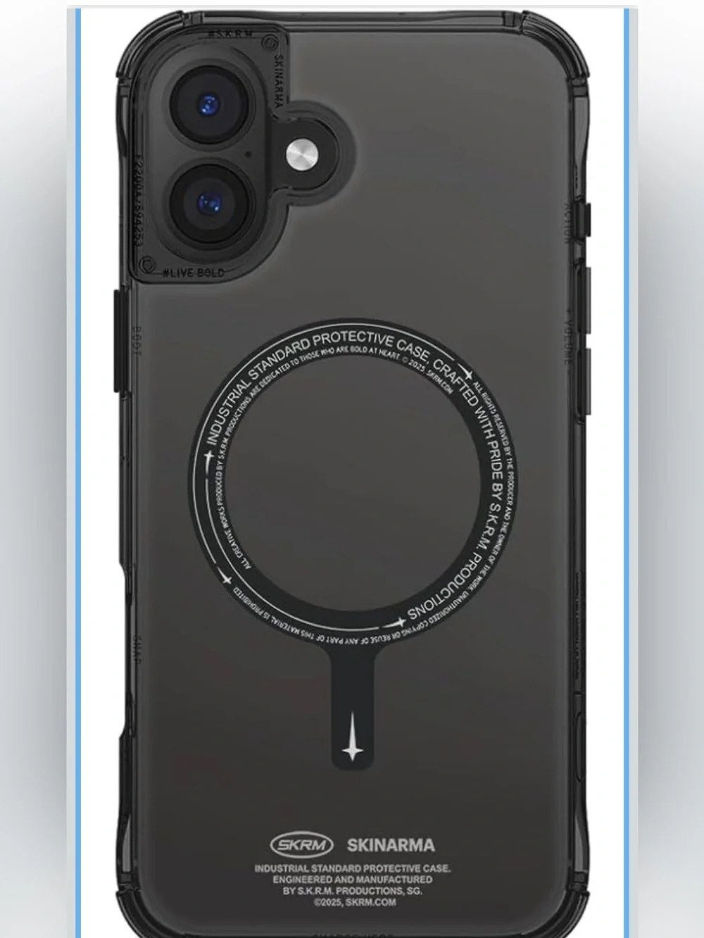 Cell Phone-Phone cover Case Compatible with iPhone 16 Plus, 6.7
